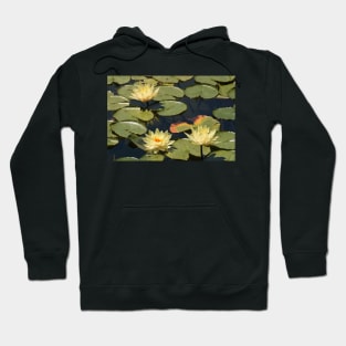 Lilies On The Pond © Hoodie